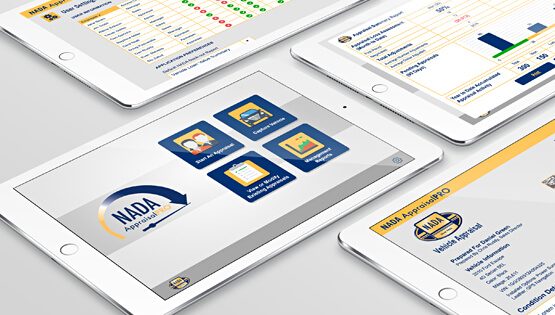 NADA Appraisal Suite App on Ipad