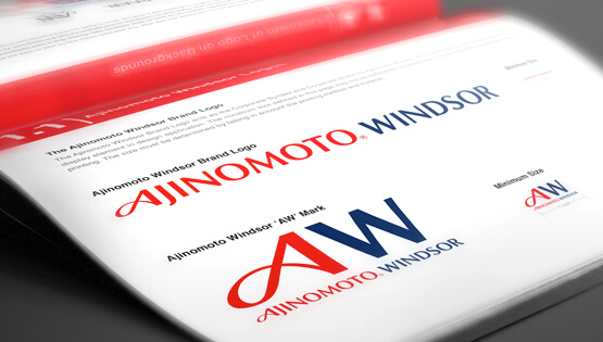 Ajinomoto Windsor Corporate Style Guide Design