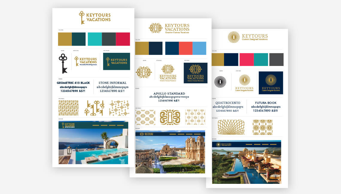 Keytours Vacations – Branding exercise