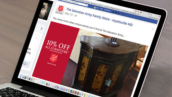 Salvation Army Hyattsville MD social marketing