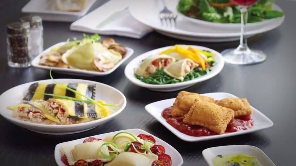 Windsor Way Video Windsor Foods assortment on plates