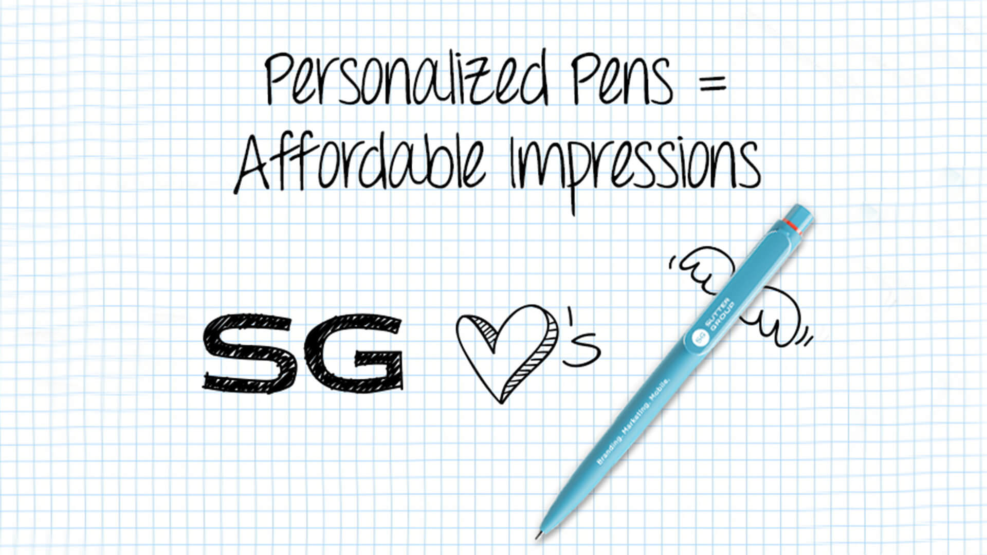 Promotional pens