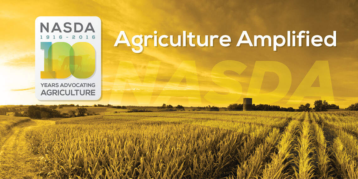 NASDA Agriculture Amplified banner designed by Sutter Group