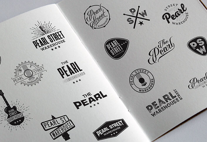 Pearl Street Warehouse Logos