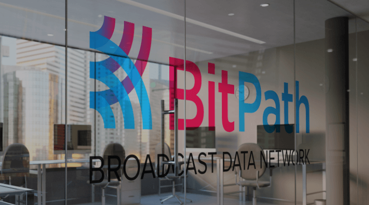 BitPath logo as featured on their office doors