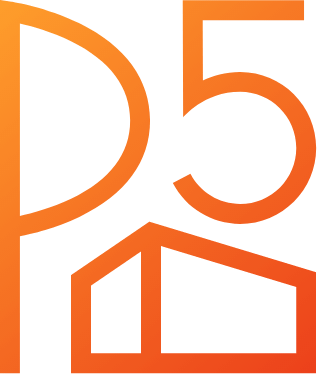P5 logo as designed by Sutter Group