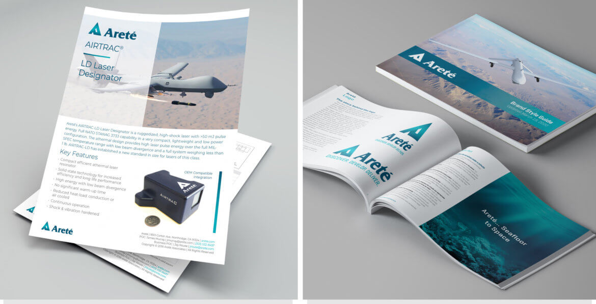 Areté brand standards documentation