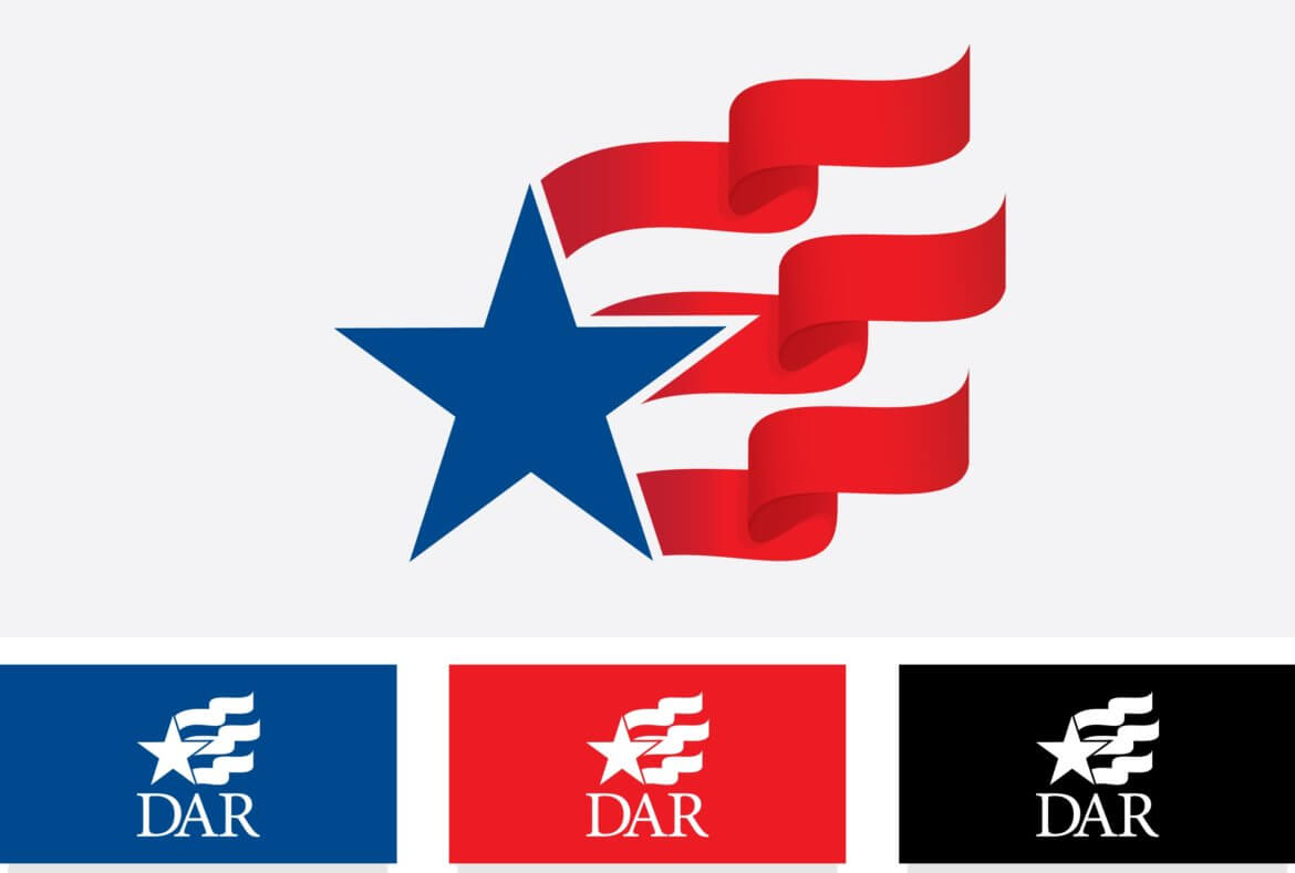 Daughters of the American Revolution new logo mark design