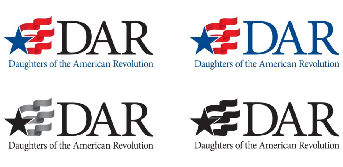 Daughters of the American Revolution logo usage