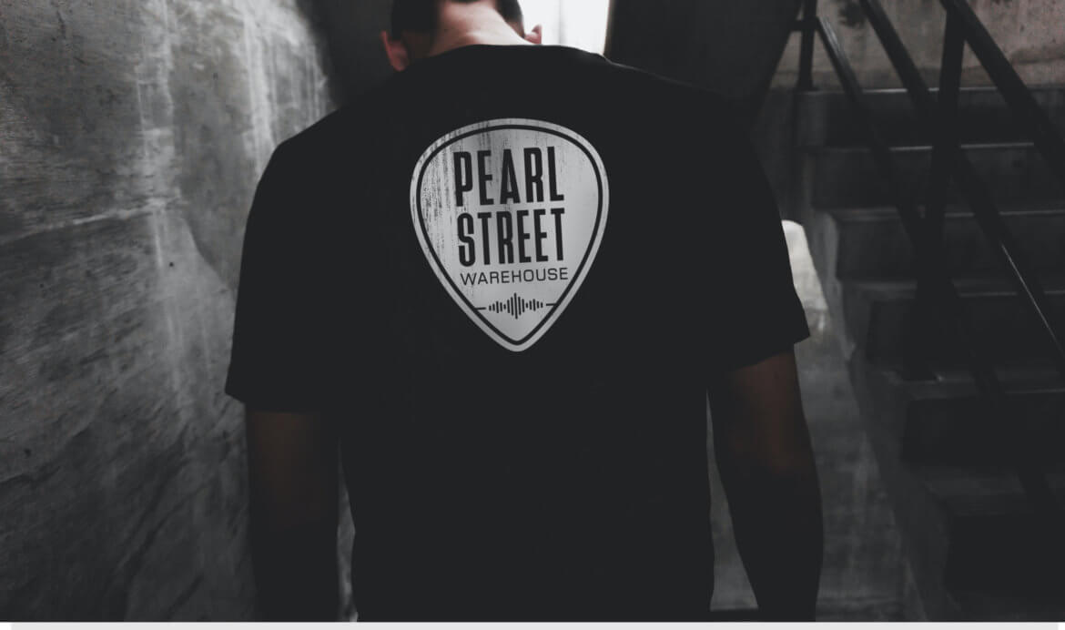 Pearl Street Warehouse signage design