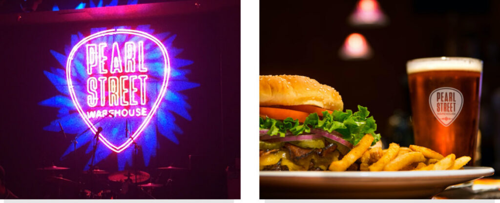 Pearl Street Warehouse brand system overview