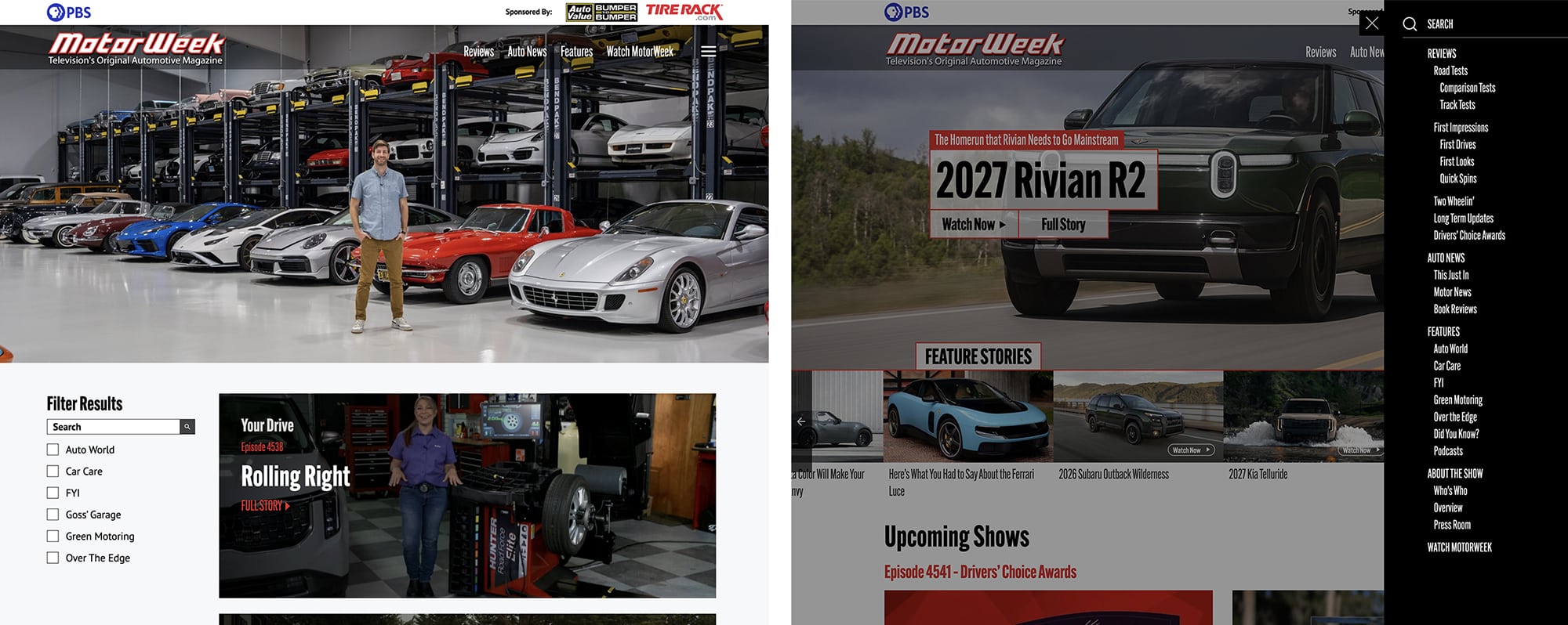 MotorWeek Website | Sutter Group