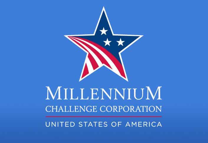 Millennium Challenge Corporation logo mark and wordmark brand system variations