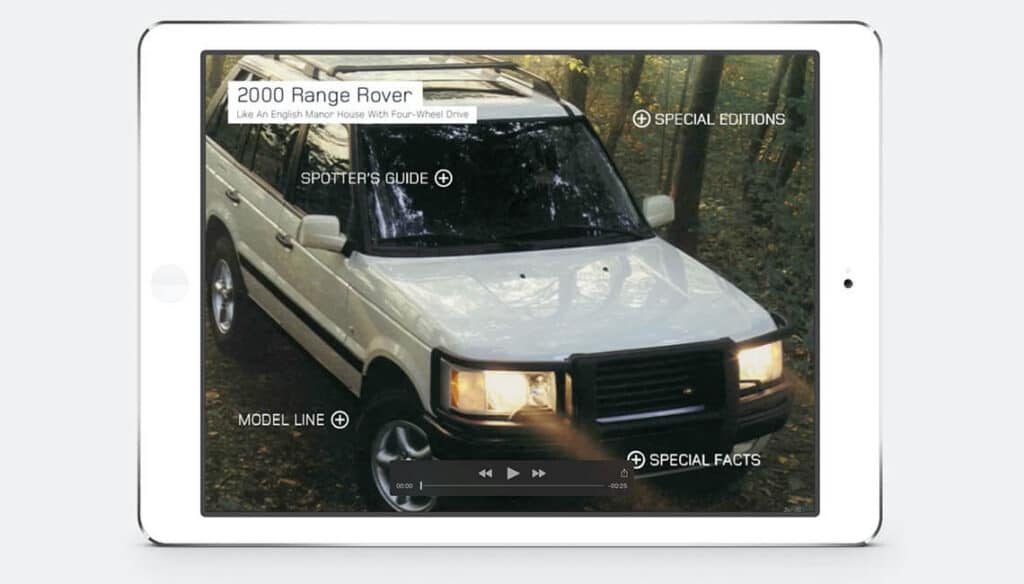Land Rover North America Reference Guide