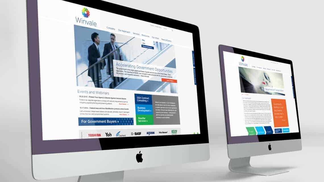 Winvale website, 2011